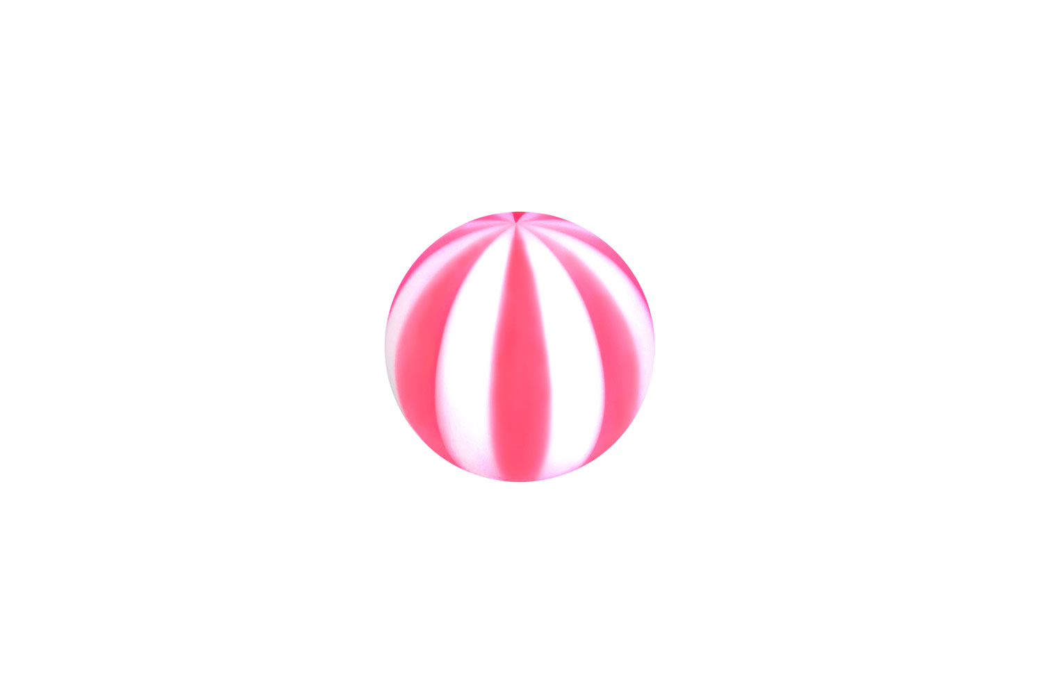 Acryl Schraubkugel STRANDBALL ++SALE++ von Piercingline